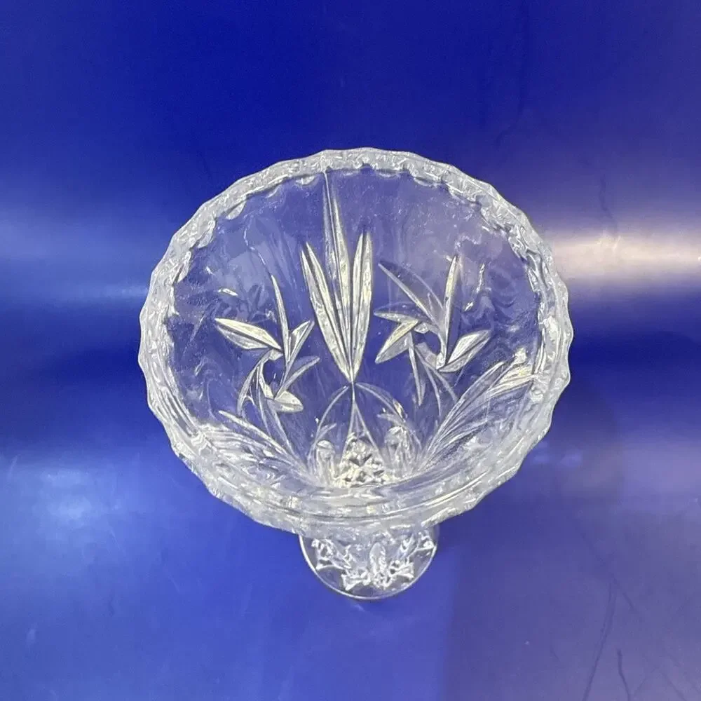 Lenox Fine Crystal Vase 6” Made In U.S.A. EUC